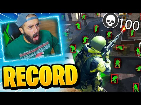 INCONTRO il CHEATER SUPREMO e fa il RECORD DI KILL MONDIALE 🤯 (WARZONE)
