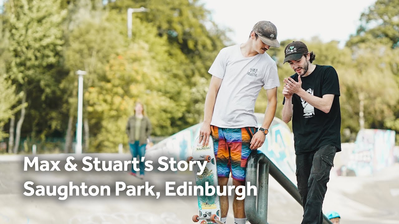 Max & Stuart's memories were made in Edinburgh's Saughton Park