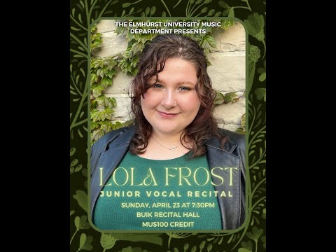 Lola Frost Junior Recital