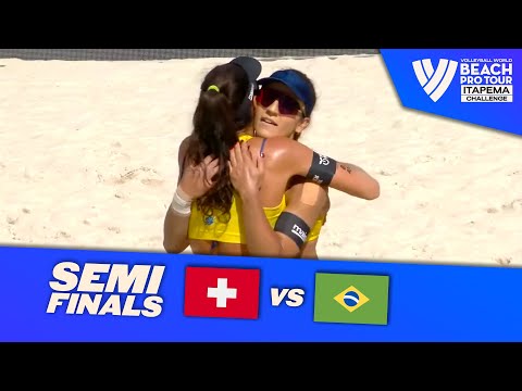 Böbner/Vergé-Dépré Z. vs. Carol/Barbara - Semi Final Highlights Itapema 2023 #BeachProTour