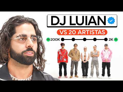 20 ARTISTS VS 1 PRODUCER: DJ LUIAN | Puerto Rico 🇵🇷