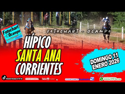 HÍPICO SANTA ANA- CORRIENTES- Resumen de la Reunión del 11/01/2026