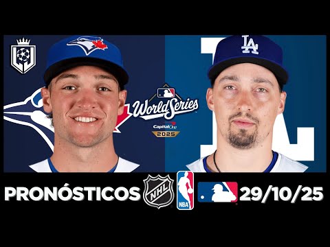 🔥 ¡PICKS GRATIS PARA HOY 29 DE OCTUBRE! ⚾ SERIE MUNDIAL 🏒 NHL 🏀 NBA 🔥