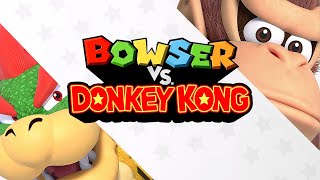 Bowser vs Donkey Kong - Full Game Walkthrough