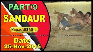 (1) Sandaur ( Sangrur) Kabaddi Tournament 25 Nov 2015