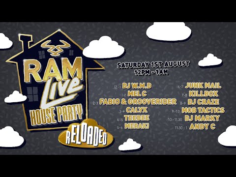 RAMLive House Party Reloaded - 1/08/20 - 12pm - 1am