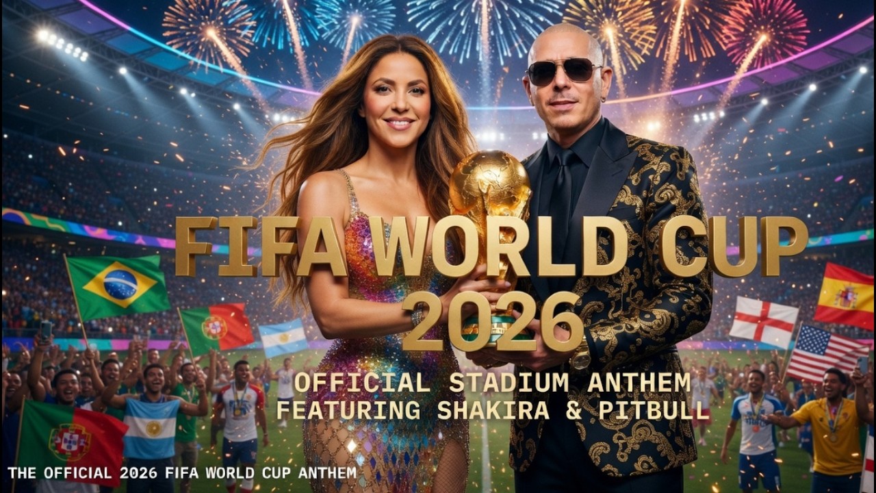FIFA World Cup 2026 – Tsamina Mina Zanga Lewa | Shakira & Pitbull Style (AI Worldwide Anthem 2026)