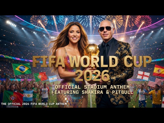 FIFA World Cup 2026 – Tsamina Mina Zanga Lewa | Shakira & Pitbull Style (AI Worldwide Anthem 2026) SDDEFAULT Thumbnail