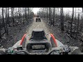 We Rode Through Paddy S Pond WildFire Aftermath 2025 Outlander 1000r