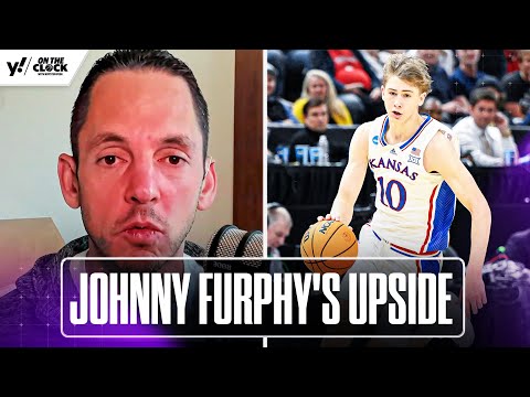 Breaking down the UPSIDE to JOHNNY FURPHY ahead of the 2024 NBA DRAFT | On The Clock | Yahoo Sports