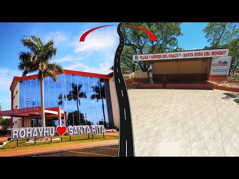 138 De Santa Rita a Santa Rosa del Monday, Alto Paraná, Paraguay #viajes #virtual #drone #turismo