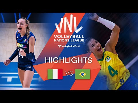 🇮🇹 ITA vs. 🇧🇷 BRA - Highlights Final | Women's VNL 2022