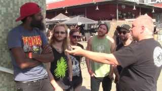 DaveTV w/FIRE FROM THE GODS, SHATTERED SUN, OUTLAWS TO KINGS, CROWN THE EMPIRE, & THE WORD ALIVE