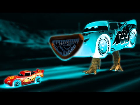 BeamNG Drive - Epic Escape From The Lightning McQueen Eater №28
