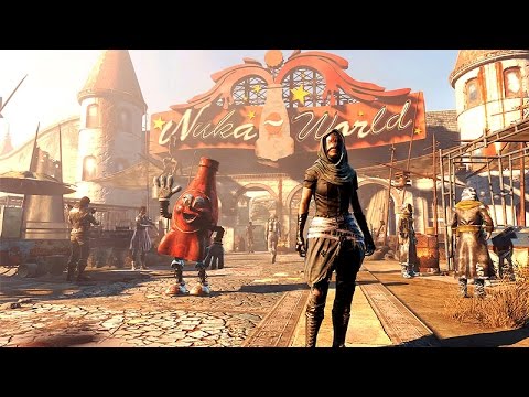 Fallout 4: Nuka World DLC ★ FULL MOVIE / ALL CUTSCENES 【1080p HD】
