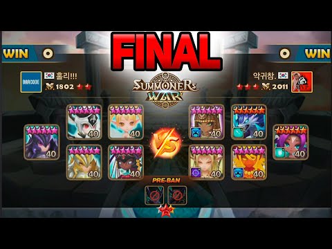 SWC2020 FINAL. HWAN vs CHARMI - Summoners War