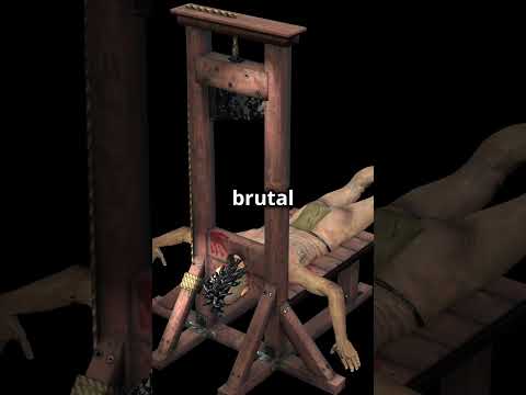 How a Guillotine Works #howthingswork #history #shorts