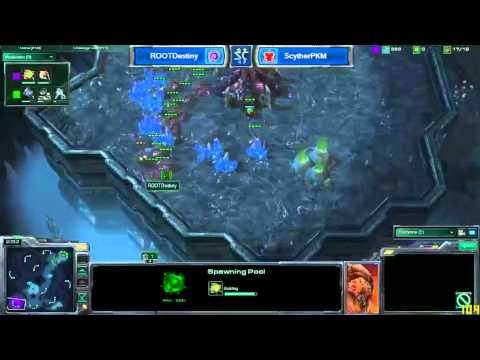 TvZ ROOTDestiny vs ScytherPKM - 1 / 2