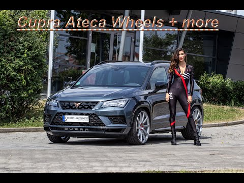 Where is the hybrid high voltage battery in the CUPRA Ateca?