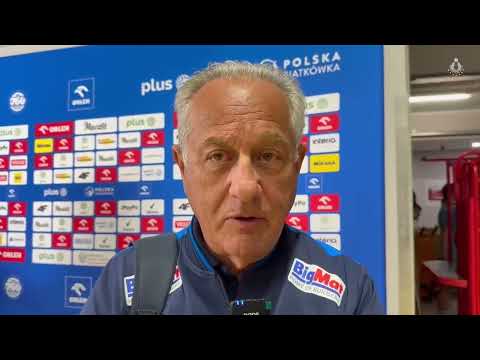 Memorial Agata Mróz-Olszewska: Julio Velasco al termine di Italia-Francia 3-0