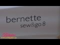 Швейная машина Bernina Bernette Sew Go 8 белый - Видео
