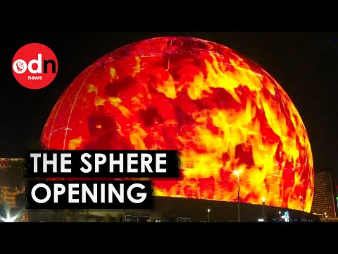 Inside Mind-blowing Las Vegas Sphere Venue with Stunning Spectacle
