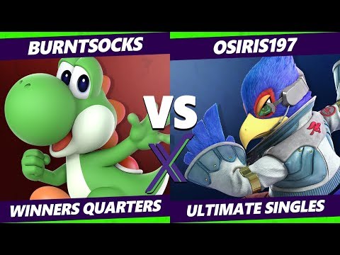 Smash Ultimate Tournament - burntsocks (Yoshi) Vs. Osiris197 (Falco) - S@X 294 SSBU Winners Quarters