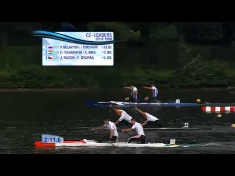 2013 ICF Canoe Sprint World Championships Duisburg C2 MEN 1000m
