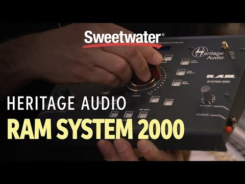 Heritage Audio RAM System 2000 Desktop Monitoring System with