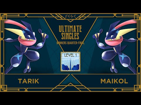 Tarik (Greninja) vs Maikol (Greninja) - Ultimate Singles Winners Quarter-Final - Level 1