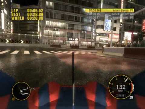 Race Driver Grid - Tokyo Shibuya Hachiko Short Drift B - Lola B06/10 - World Record