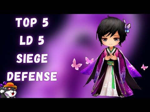 Top 5 ld Nat 5 Units For Siege Defense  Summoners War