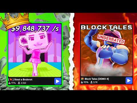 Most Overrated vs Most Underrated Roblox Games