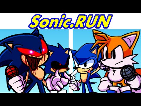 FNF: Too Crazy: Sonic.RUN VS Tails Mod Folder Port Opt | Sonic Racer
