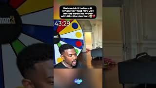 Kai Cenat couldn&#39;t believe when Ray Told Ray Jay he&#39;s seen his video with Kim 😭💔 #kaicenat #shorts