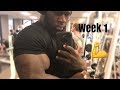 Road to recovery - week 1- back in the gym!!