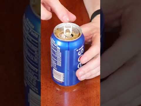 This Is How You Defuse A Shaken Soda Can 😮