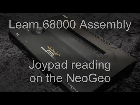 Joystick reading on the NeoGeo - 68000 ASM Lesson S12
