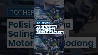Download lagu VIRAL Aksi Saling Tilang Polisi dan Warga, Motor Polisi Ternyata Tak Pakai Spion dan Mati Pajak mp3