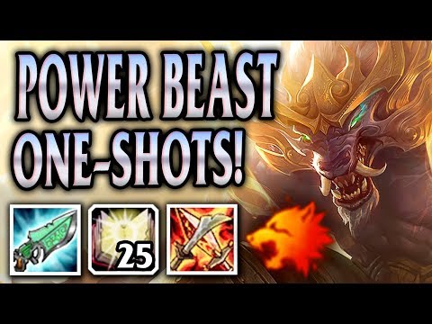 FULL AP LUNAR GUARDIAN WARWICK! FEROCIOUS DAMAGE! - League of Legends S8 Gameplay