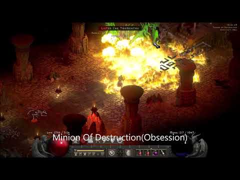 D2R 2.5 Fire Sorc: Obsession vs. Hoto+Phoenix, 8pp offline benchmarks