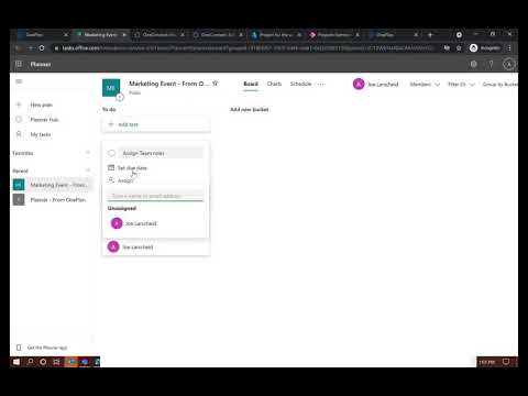 OnePlan and Microsoft Planner Integration Overview