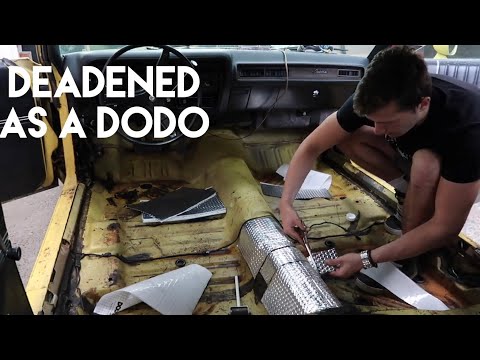 HOW TO: Install Sound Deadening in a Classic Car!!! // Dodomat review //  NOTaROADRUNNER