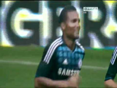Malouda goal | Glasgow Rangers 1-3 FC Chelsea | 6/8/2011