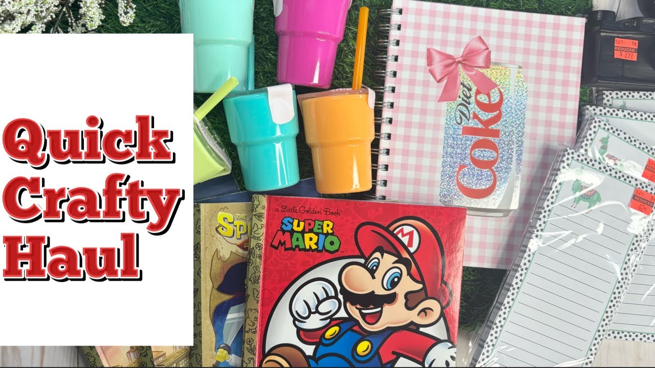 Quick Crafty Haul! COME SEE! 