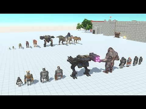 FACTION TOURNAMENT WITH B.O.S.S - Animal Revolt Battle Simulator