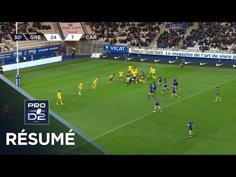 PRO D2 Saison 2025-2026 J08 - Résumé FC Grenoble Rugby - US Carcassonnaise