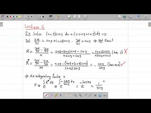 Math 205-Lecture 6