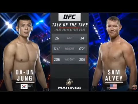 UFC 254: Da Un Jung vs. Sam Alvey 24/10/2020