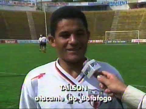 BOTAFOGO-SP - Brasileirão Série B 1998 -Treino antes de enfrentar o Volta Redonda - Globo Esporte RP